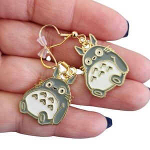 Totoro Anime Ghibli Film Dangle Earrings